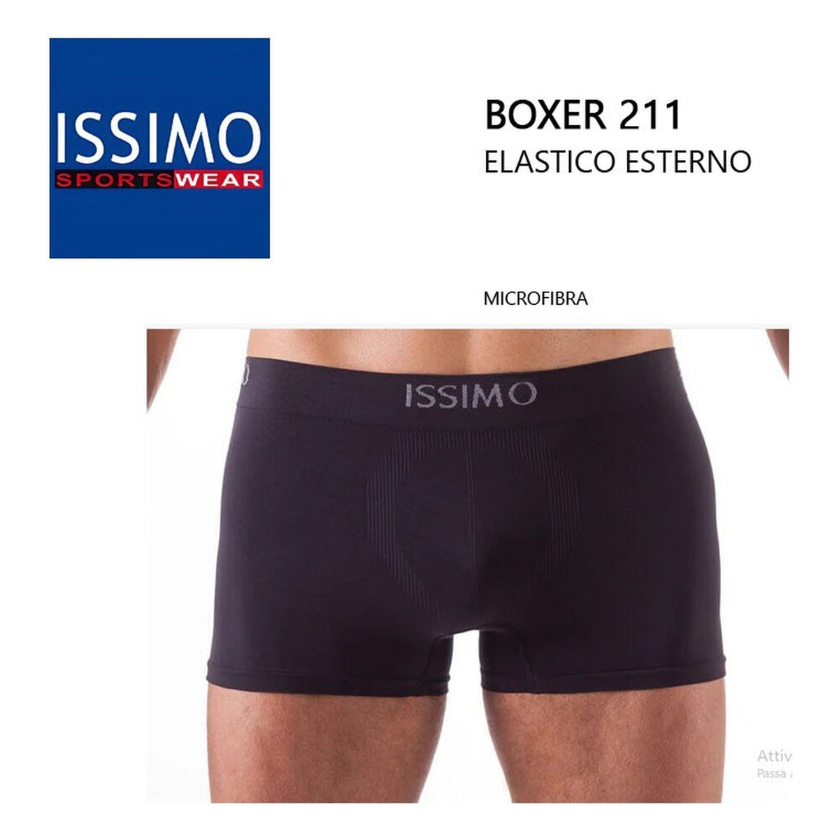 Boxer uomo Issimo 211 XXL all'Ingrosso