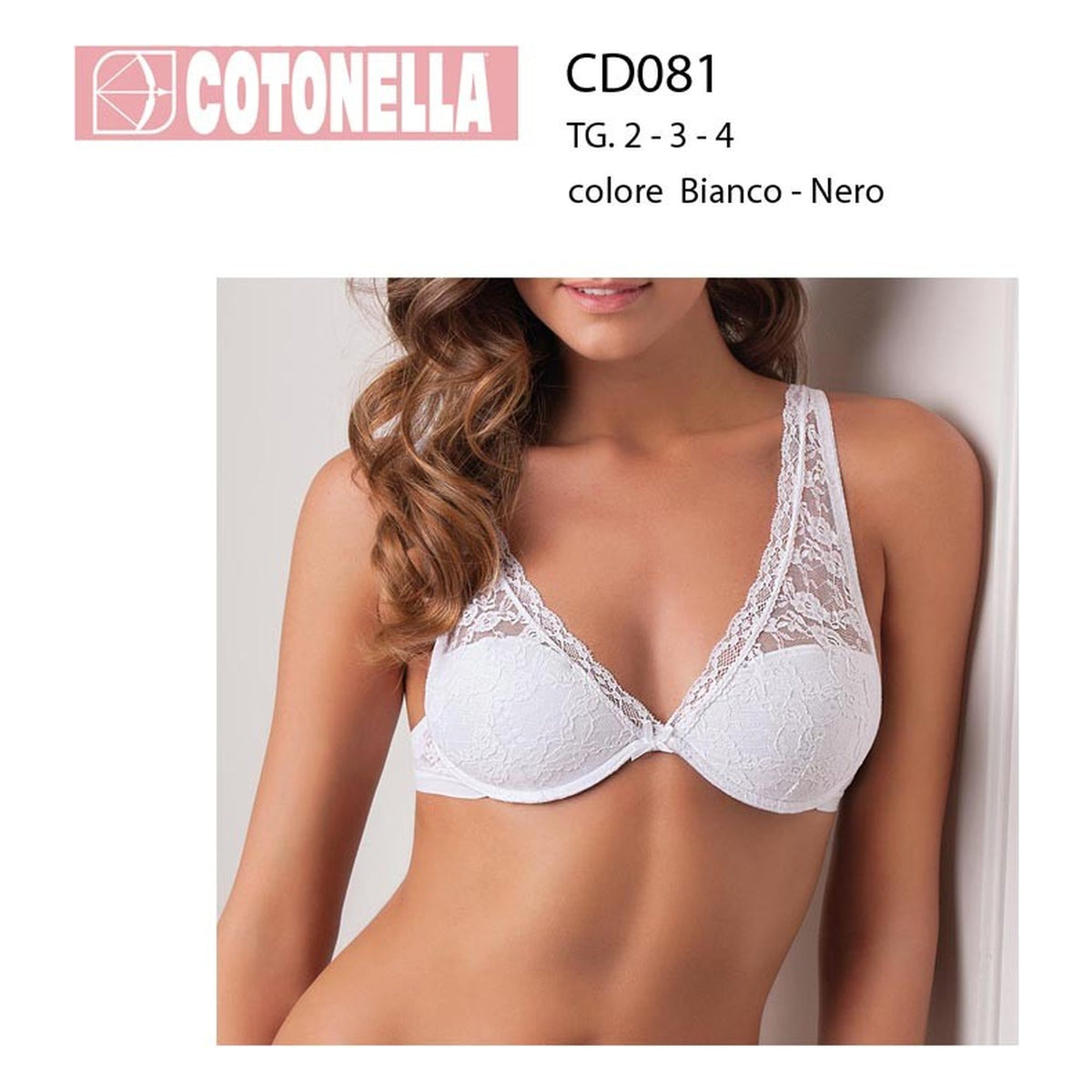 Bralette CD081 Cotonella all'Ingrosso