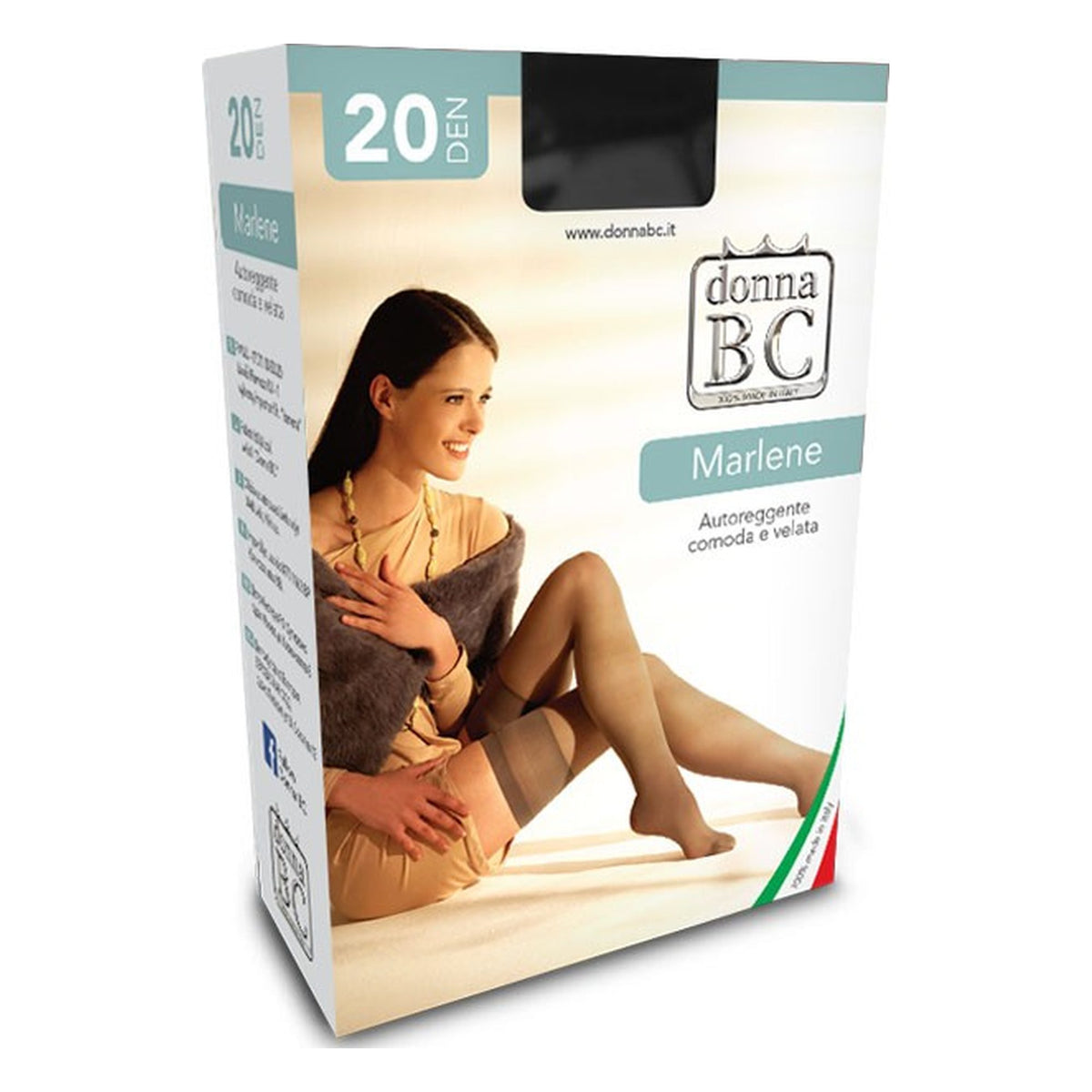 Calza autoreggente BC Marlene 20 paia 12 all'Ingrosso