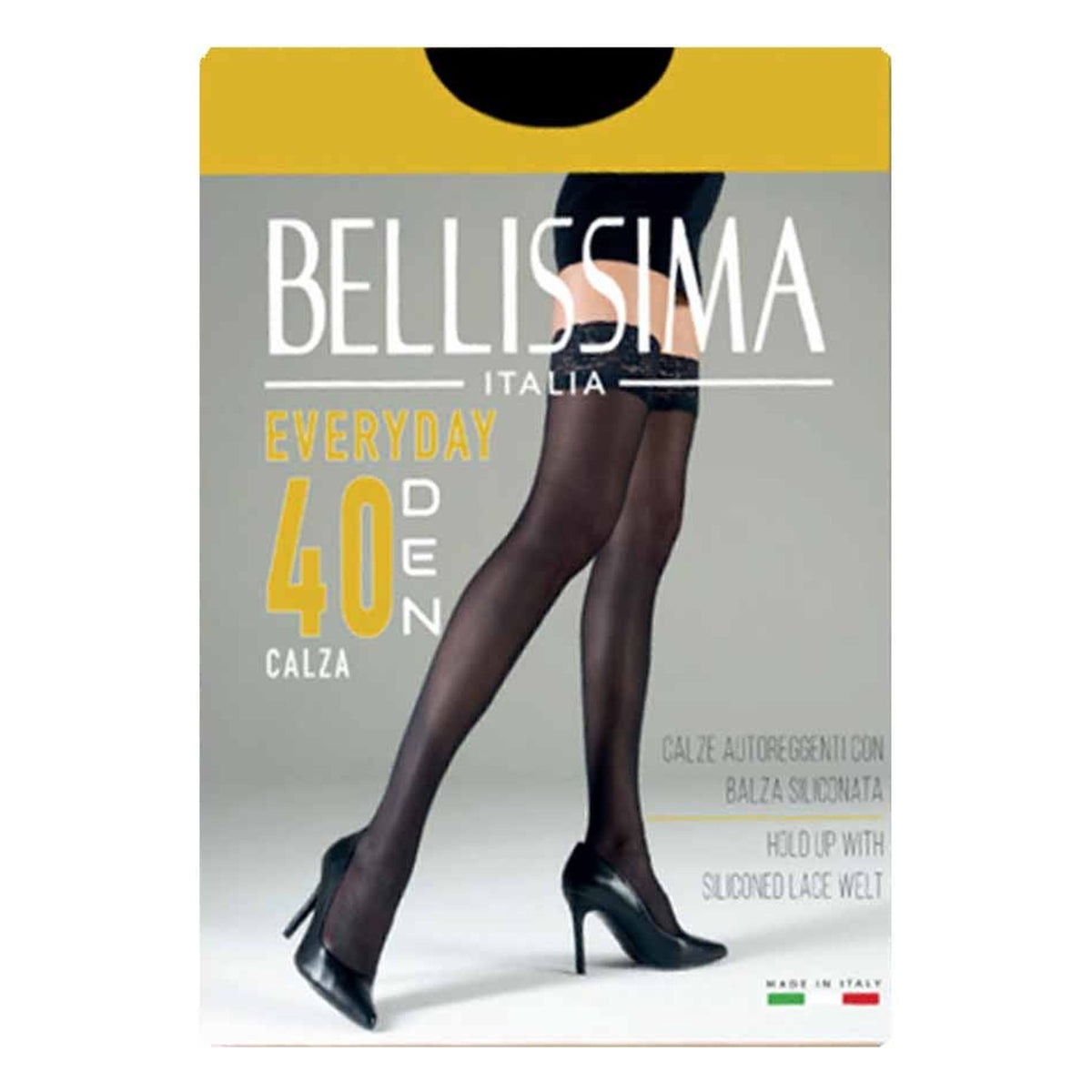 Calza autoreggente Bellissima Everyday 40 Den paia 6 all'Ingrosso