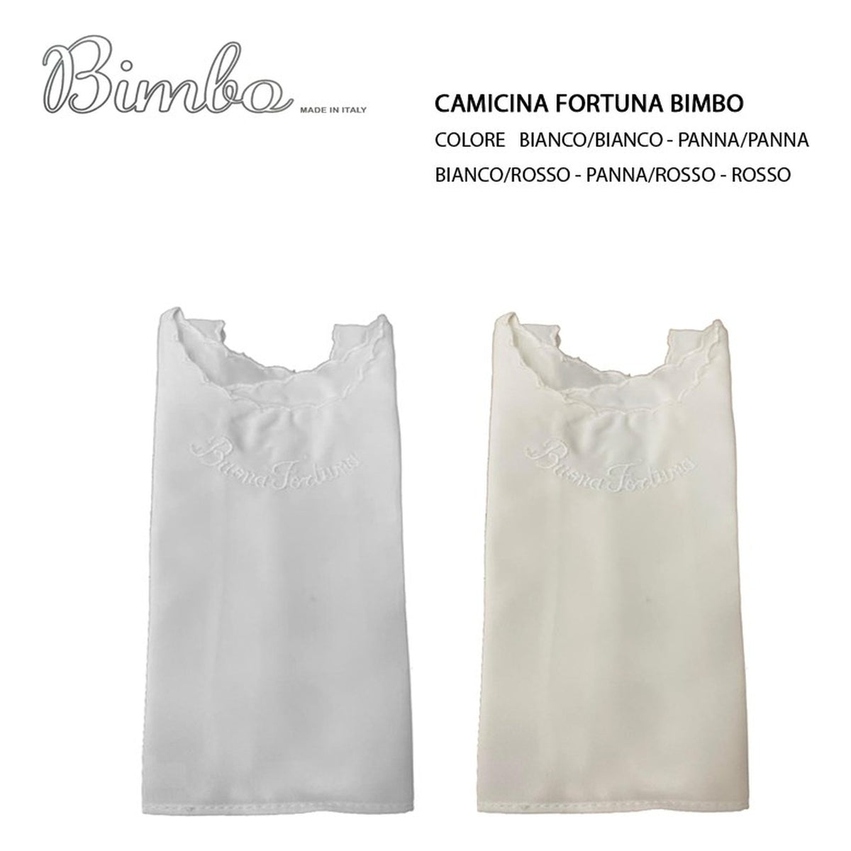 Camicina Fortuna Seta Bimbo all'Ingrosso