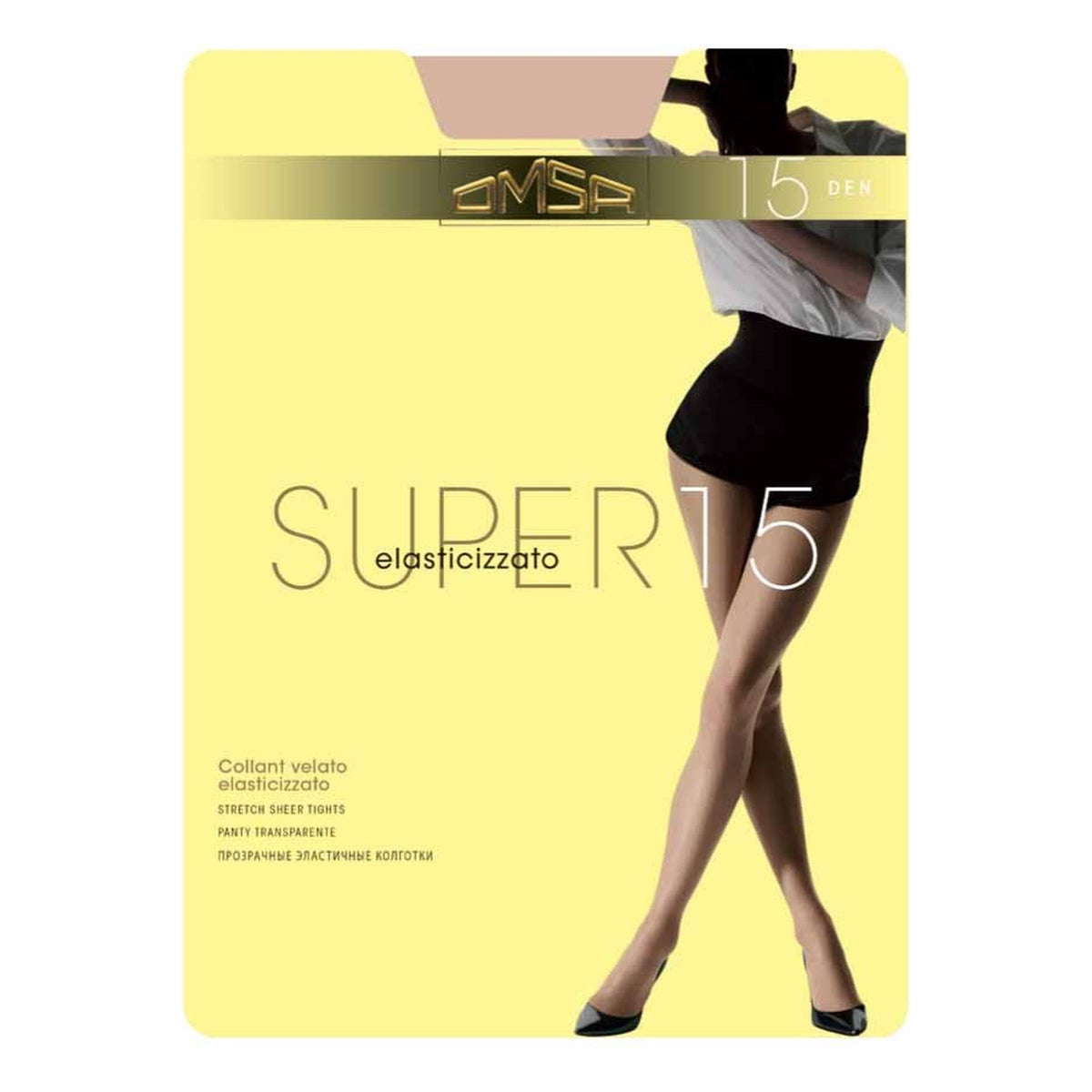Collant Omsa Super 15 paia 10 all'Ingrosso