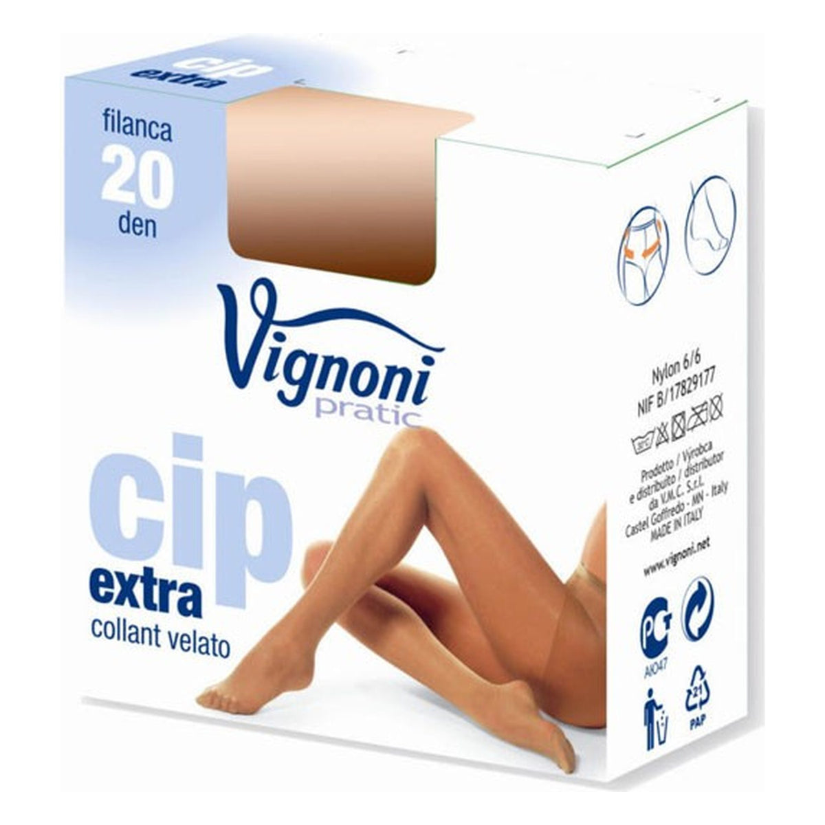 Collant Vignoni Cip 20 Extra paia 12 all'Ingrosso