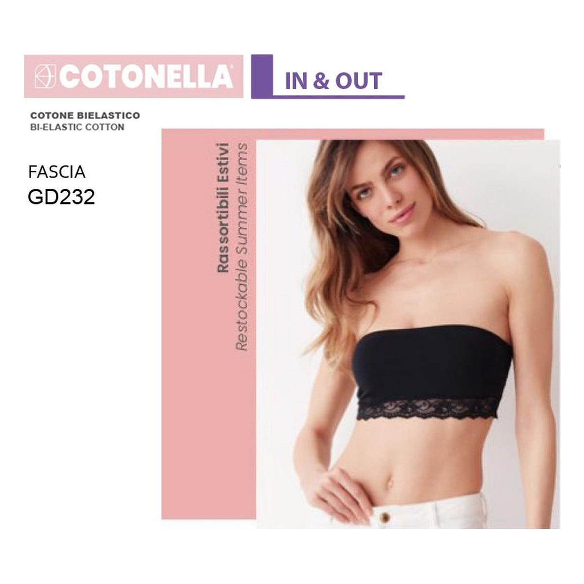 Fascia Cotonella GD232 all'Ingrosso