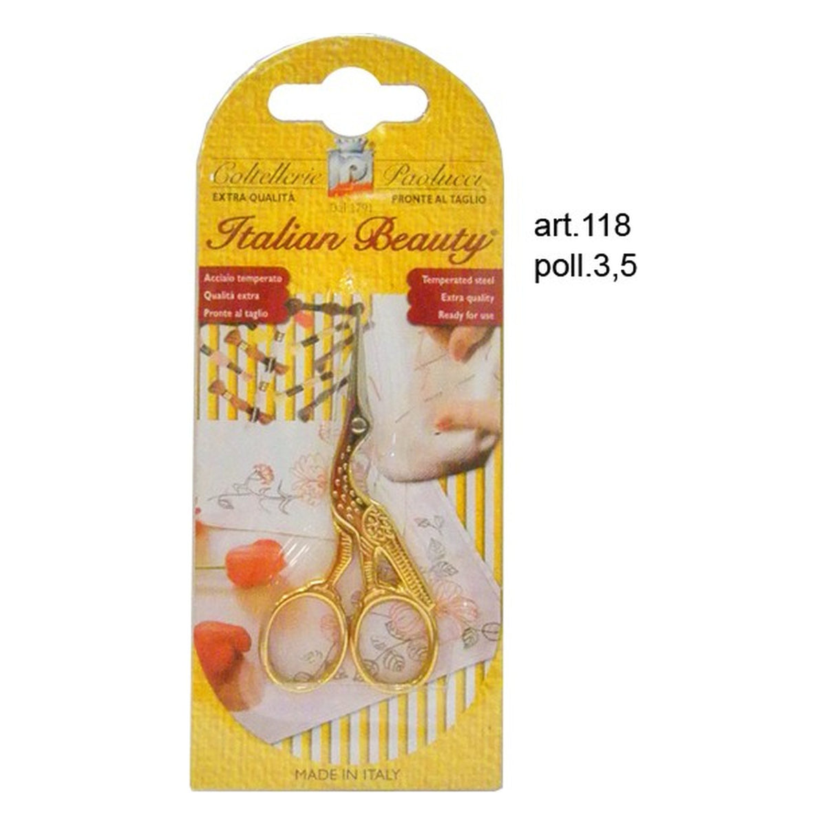 Forbice Cicogna Art.26 Pollici 3,5 all'Ingrosso