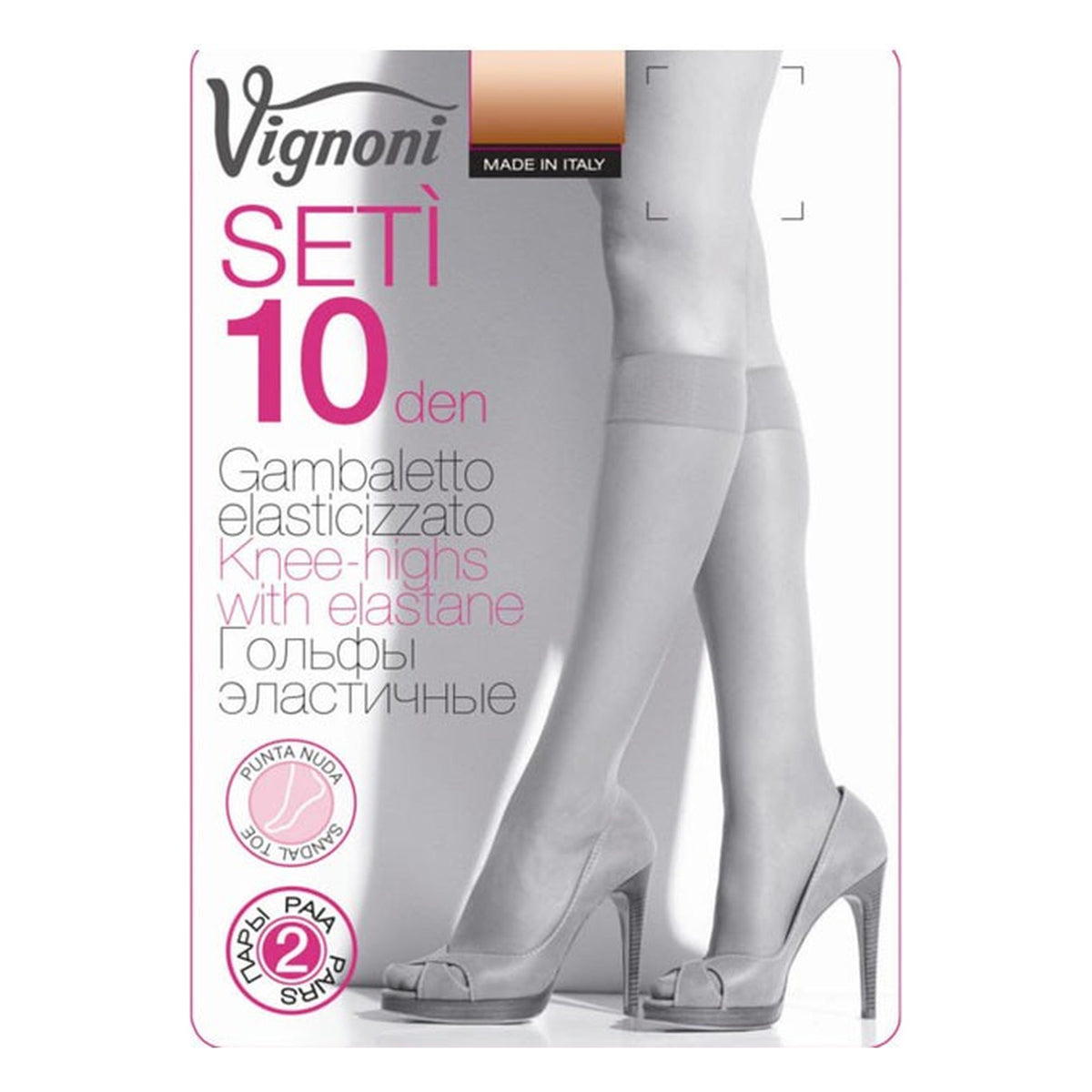Gambaletto donna Vignoni Setì 10 paia 20 all'Ingrosso