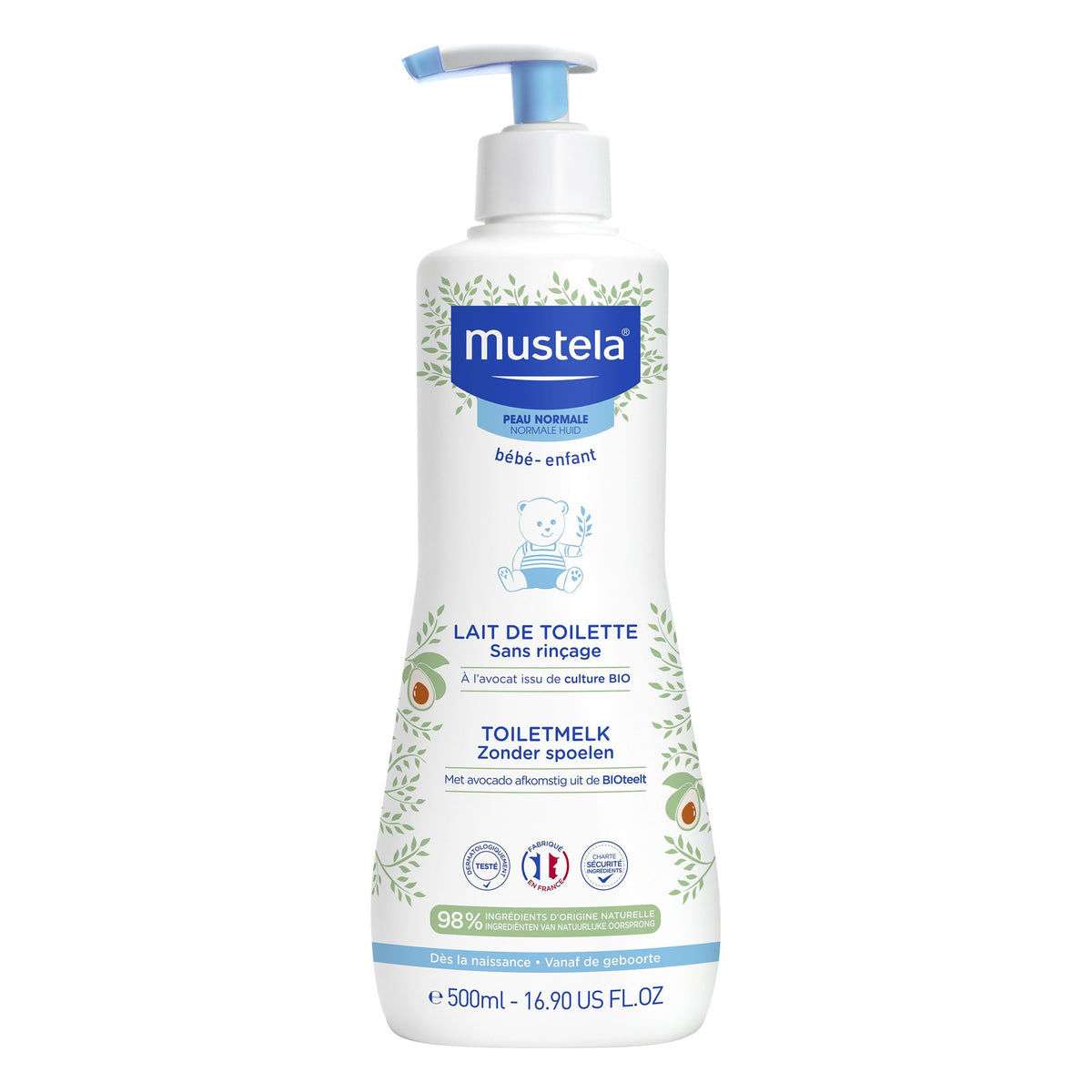 Lait De Toilette Mustela 500 ml all'Ingrosso