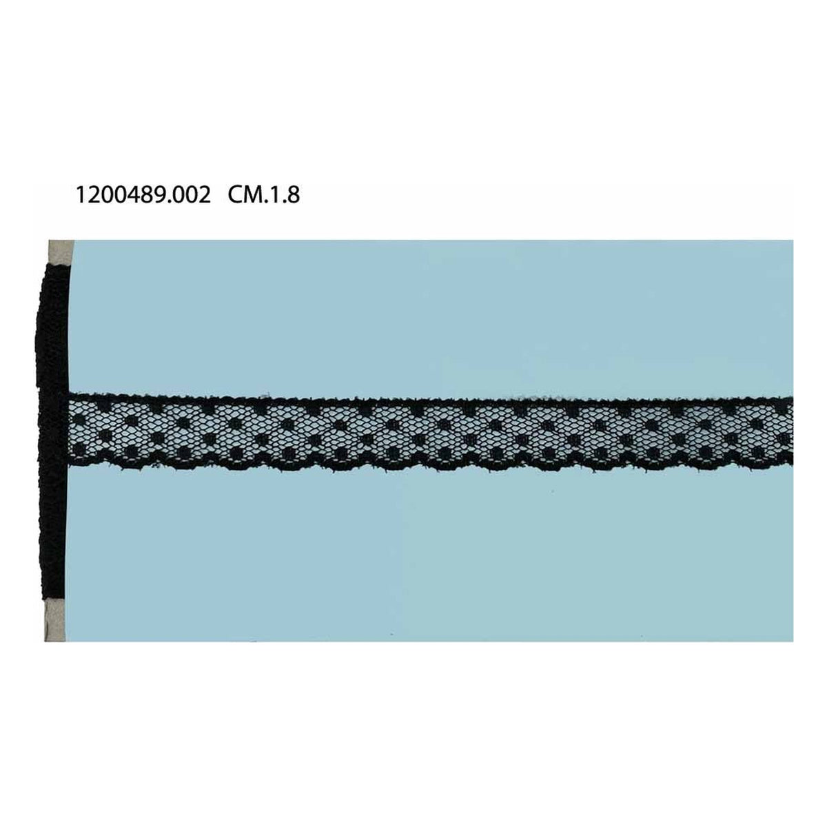 Merletto Nylon 1200489 mt.20 Bianco - Nero - Panna all'Ingrosso