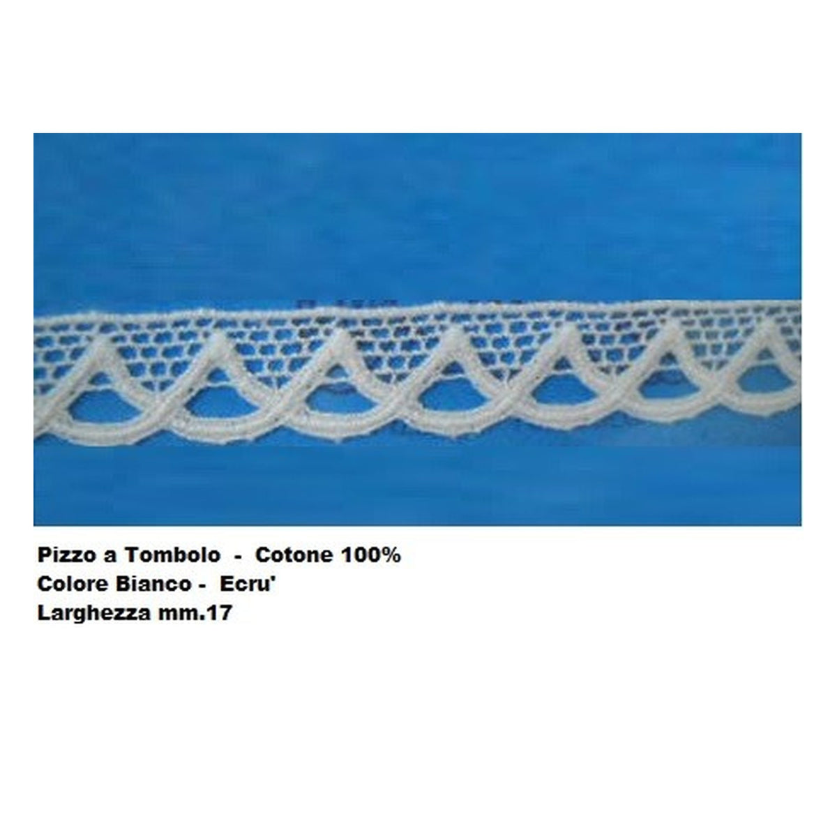 Merletto Tombolo art.5586 metri 10 all'Ingrosso