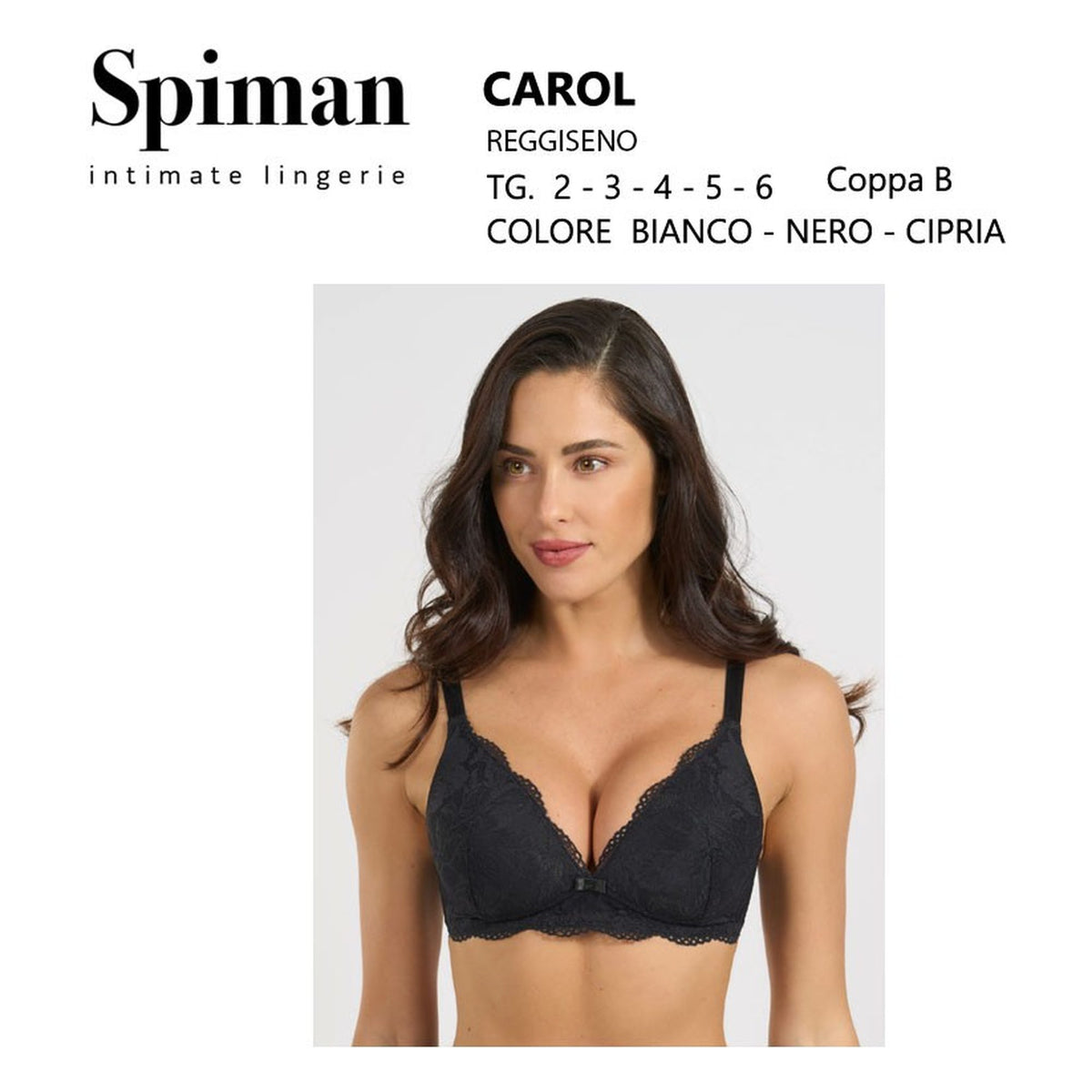 Reggiseno Spiman art.Carol all'Ingrosso