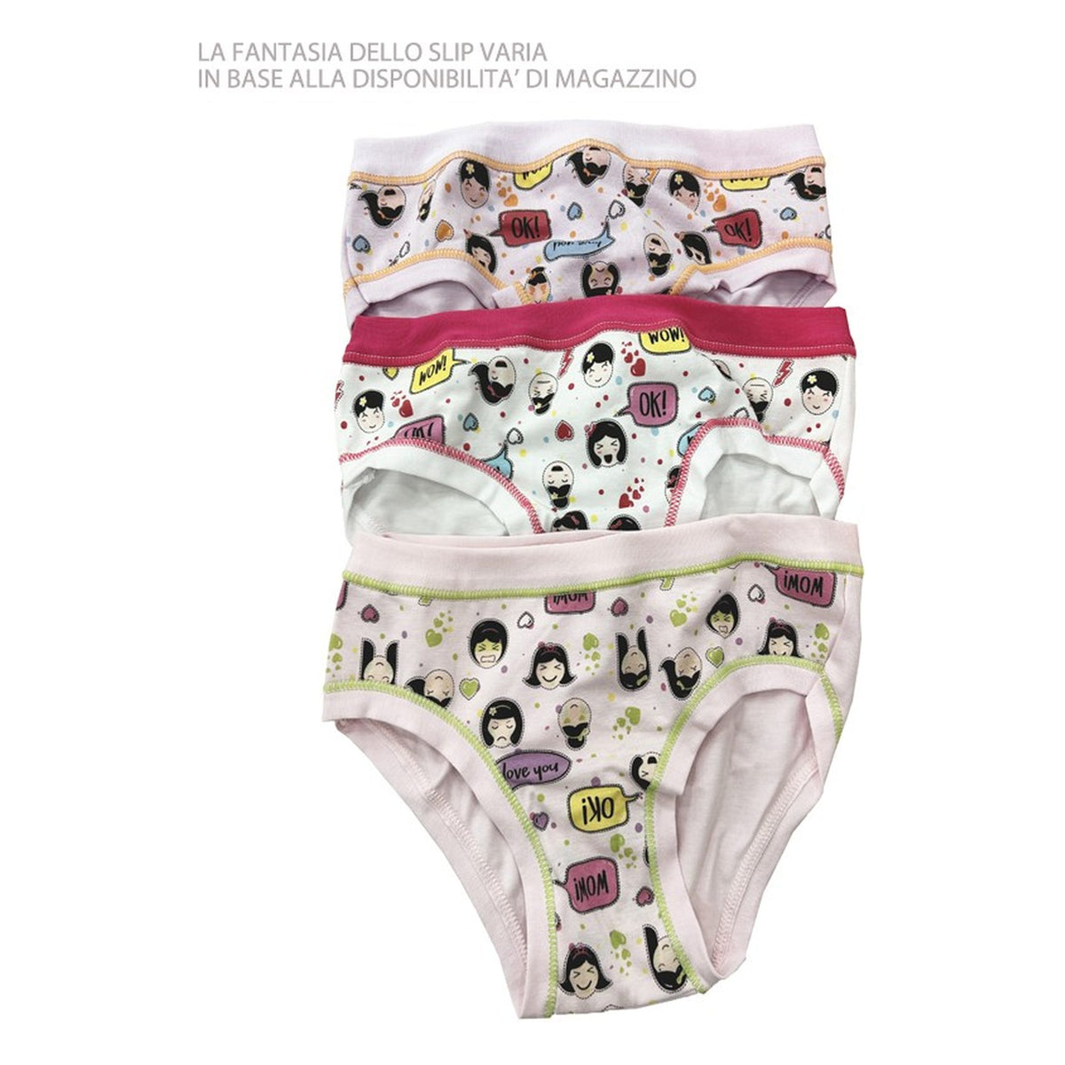 Slip Bimba Alvada pz.12 all'Ingrosso