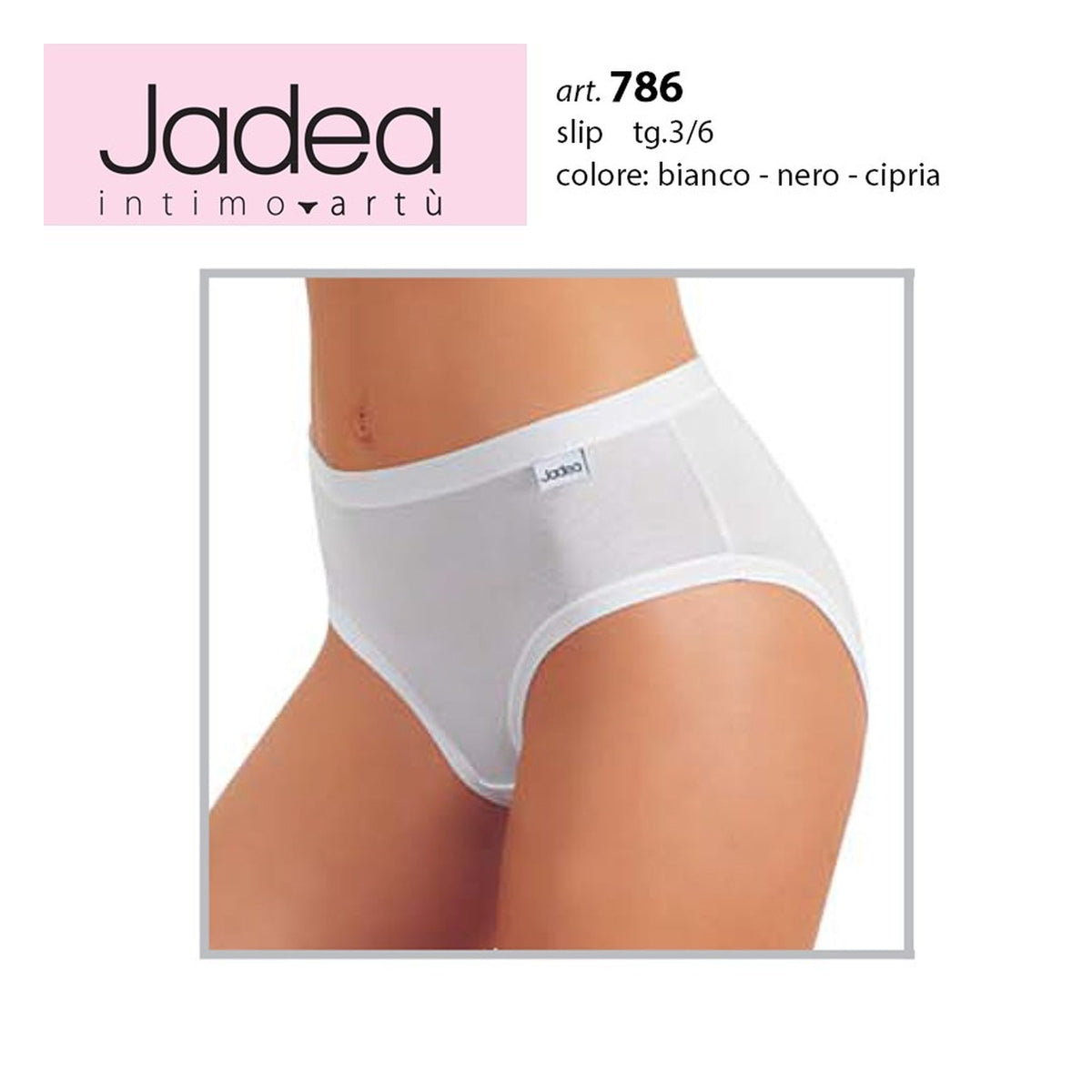 Slip Jadea art.786 pz.6 all'Ingrosso