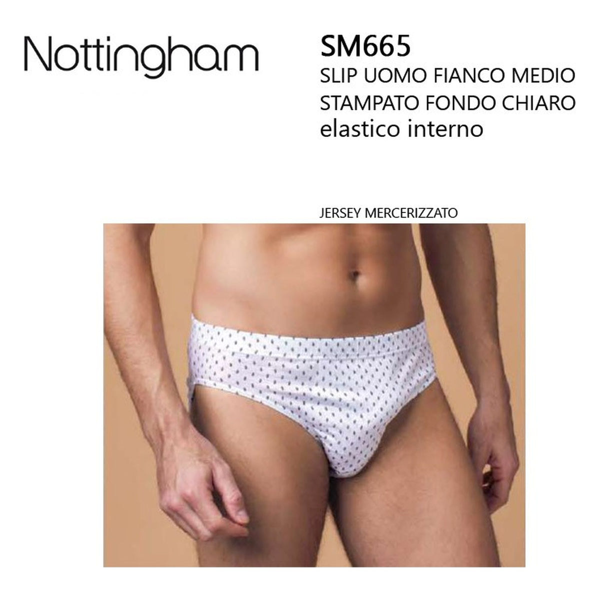 Slip uomo Nottingham SM665X 8°/10° all'Ingrosso
