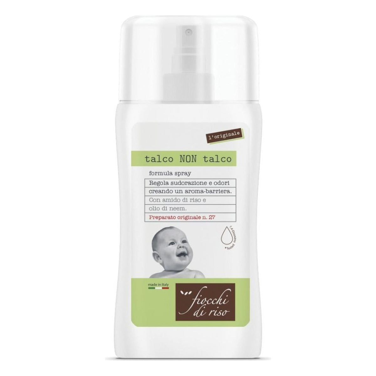 Talco non Talco spray 100 ml all'Ingrosso