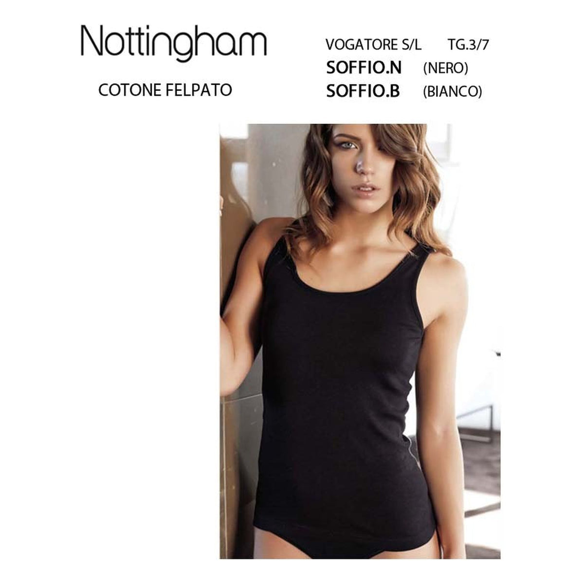 Vogatore S/L Nottingham art.Soffio cotone felpato all'Ingrosso