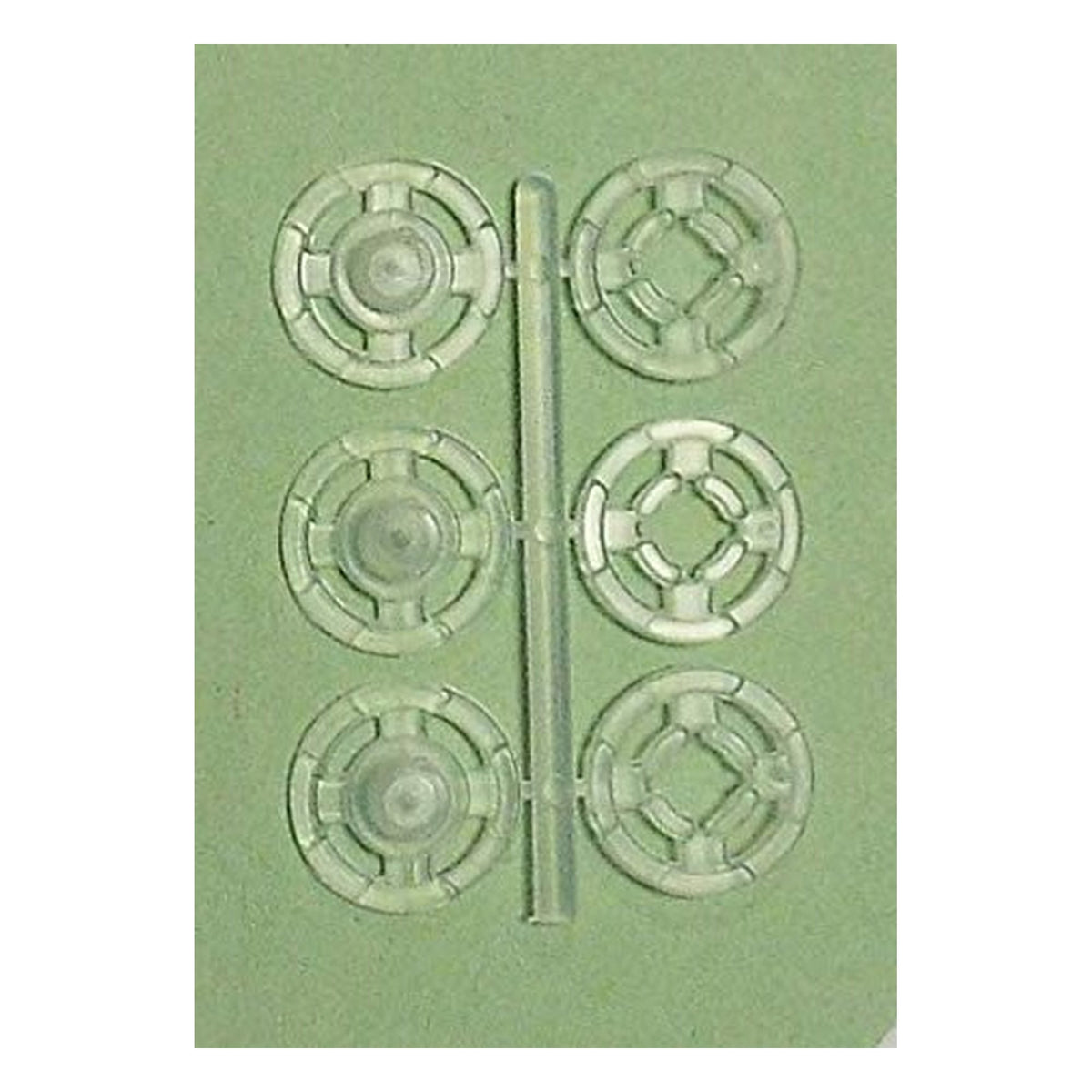 Automatici Plastica Economici mm.15 Blister 1x 100 Pezzi all'Ingrosso
