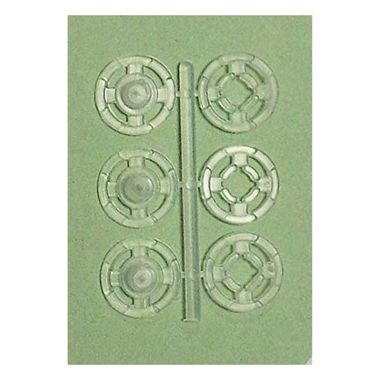 Automatici Plastica Economici mm.15 Blister 1x 100 Pezzi all'Ingrosso