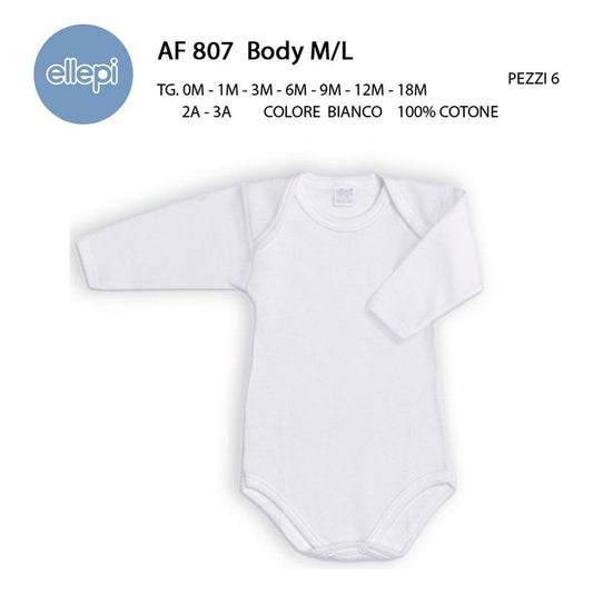 Body m/l Ellepi art.AF807 pz.6 all'Ingrosso