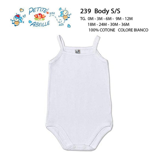 Body s/s Petite Abeille art.239 pz.6 all'Ingrosso