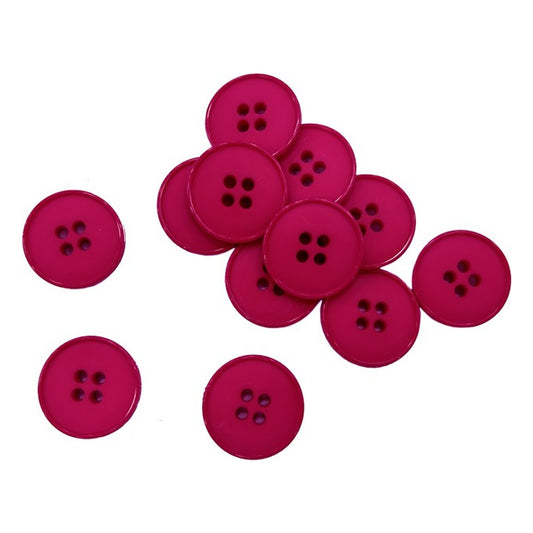 Bottoni nylon quattro fori art.23250 Lin.36 pz.48 all'Ingrosso