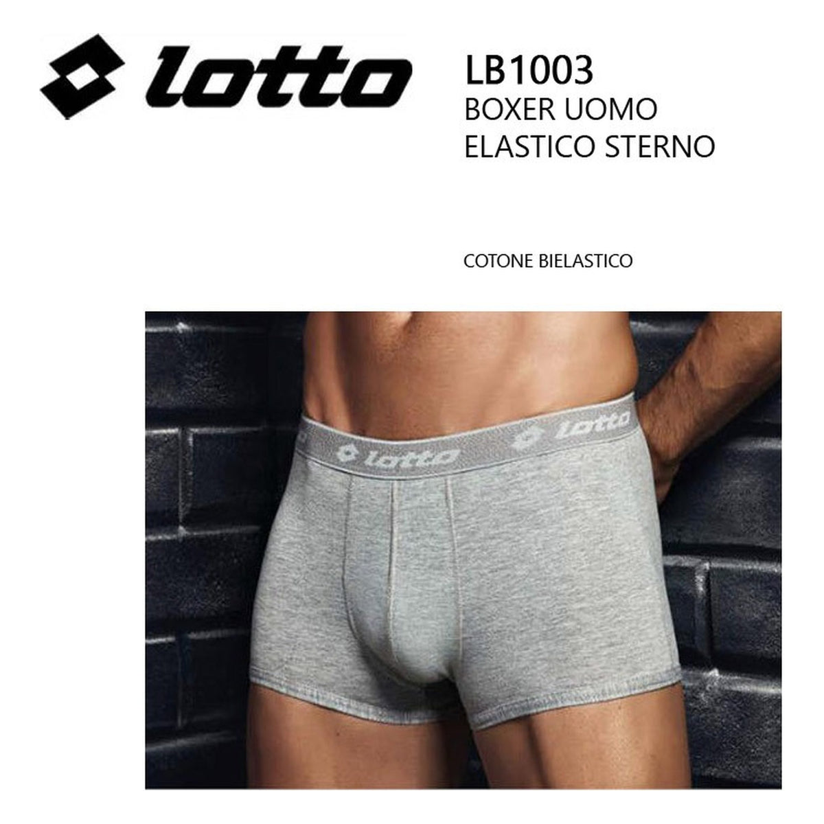 Boxer uomo Lotto LB1003 all'Ingrosso