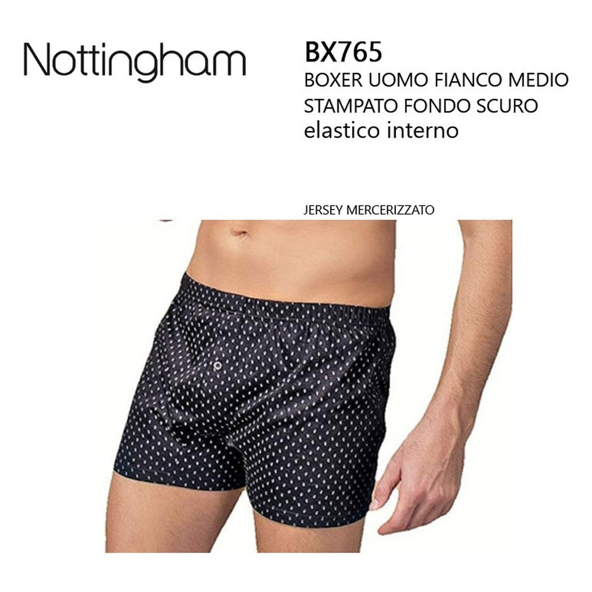 Boxer uomo Nottingham BX765 all'Ingrosso