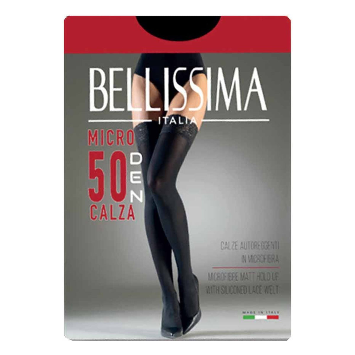 Calza Bellissima Autoreggente Micro 50 paia 6 all'Ingrosso