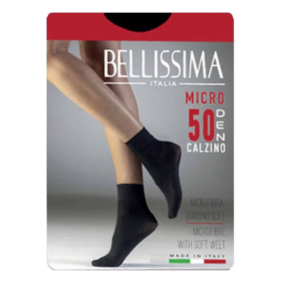 Calzino Bellissima Micro 50 paia 12 all'Ingrosso