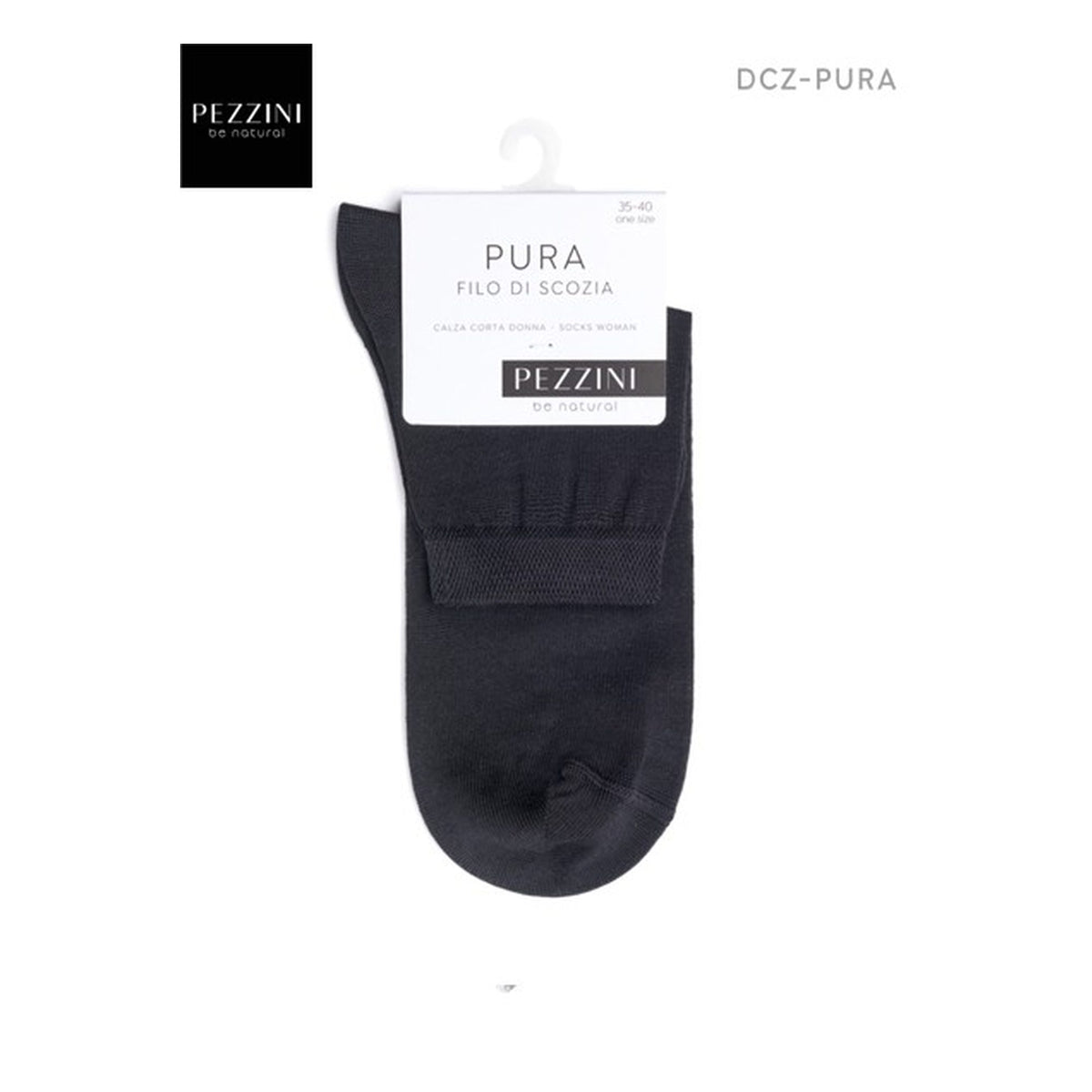 Calzino donna Pezzini DCZ-PURA pa.12 all'Ingrosso