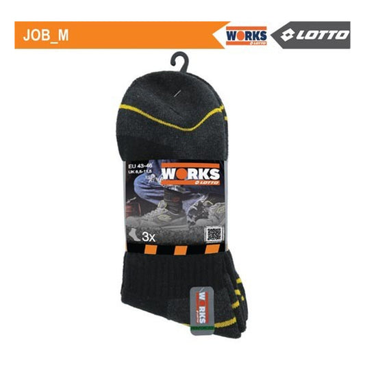 Calzino Lotto Works Job M paia 12 all'Ingrosso
