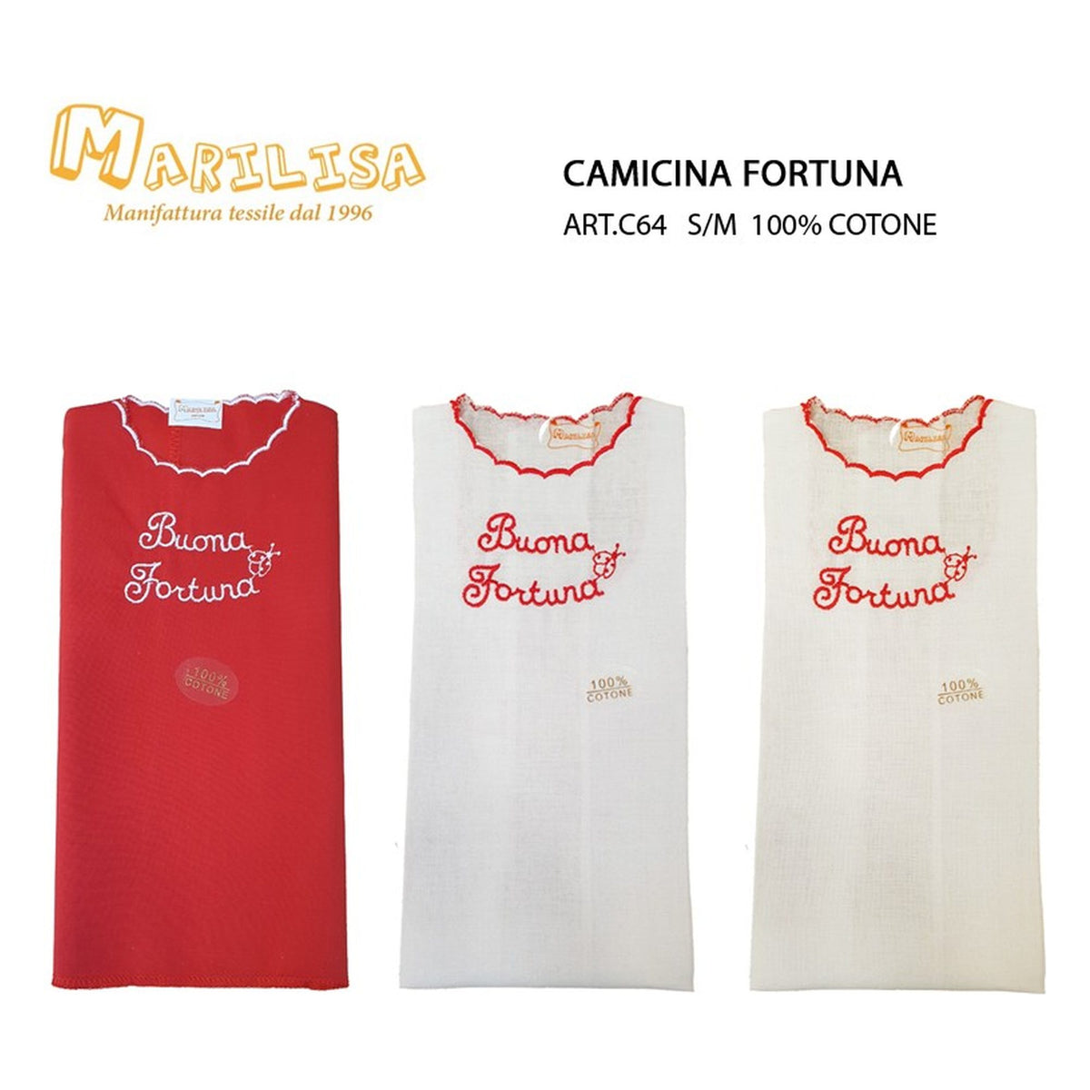 Camicina Fortuna Cotone Marilisa C64 all'Ingrosso