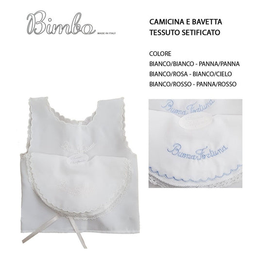 Camicina e Bavetta Bimbo all'Ingrosso