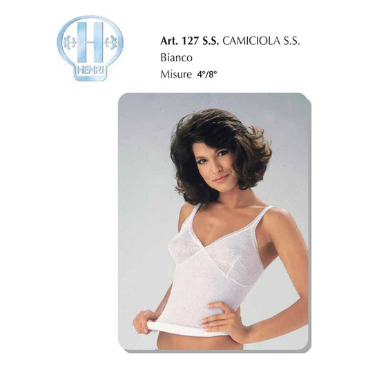 Camiciola Donna S/S Henri art.127 mis.4°/8° pz.6 all'Ingrosso