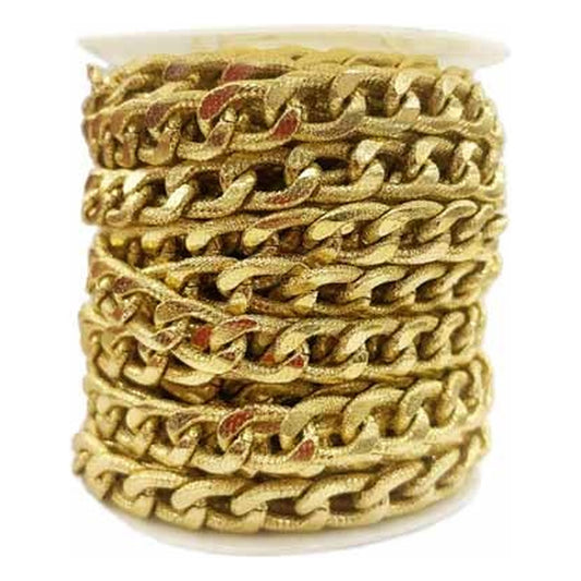 Catena CH1668 oro/arg/canna di fucile mt.9 all'Ingrosso