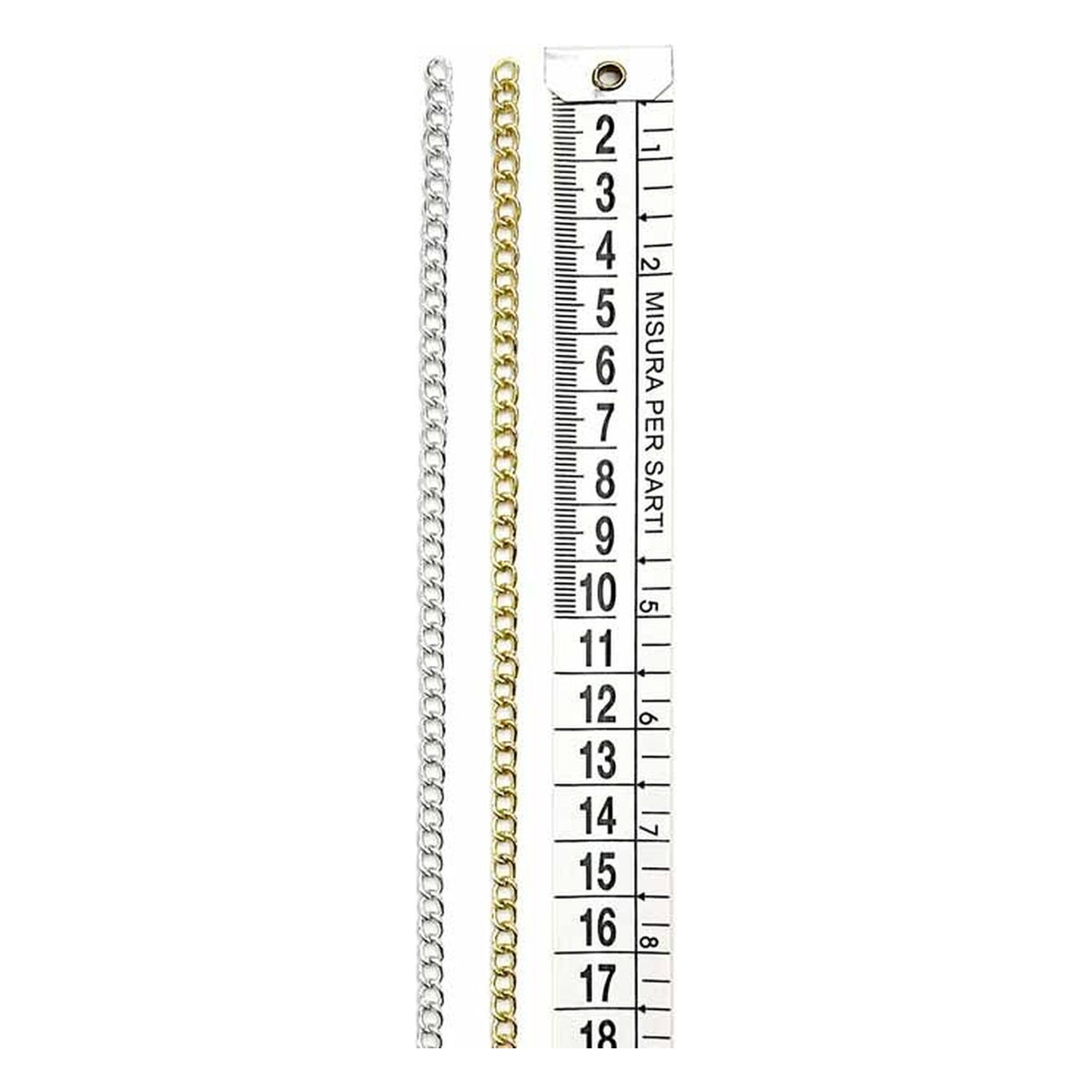 Catena K1905 oro argento mt.20 all'Ingrosso