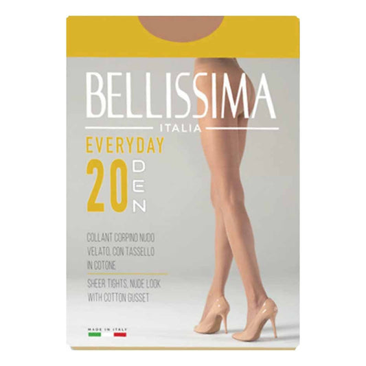 Collant Bellissima Everyday 20 Den paia 6 all'Ingrosso