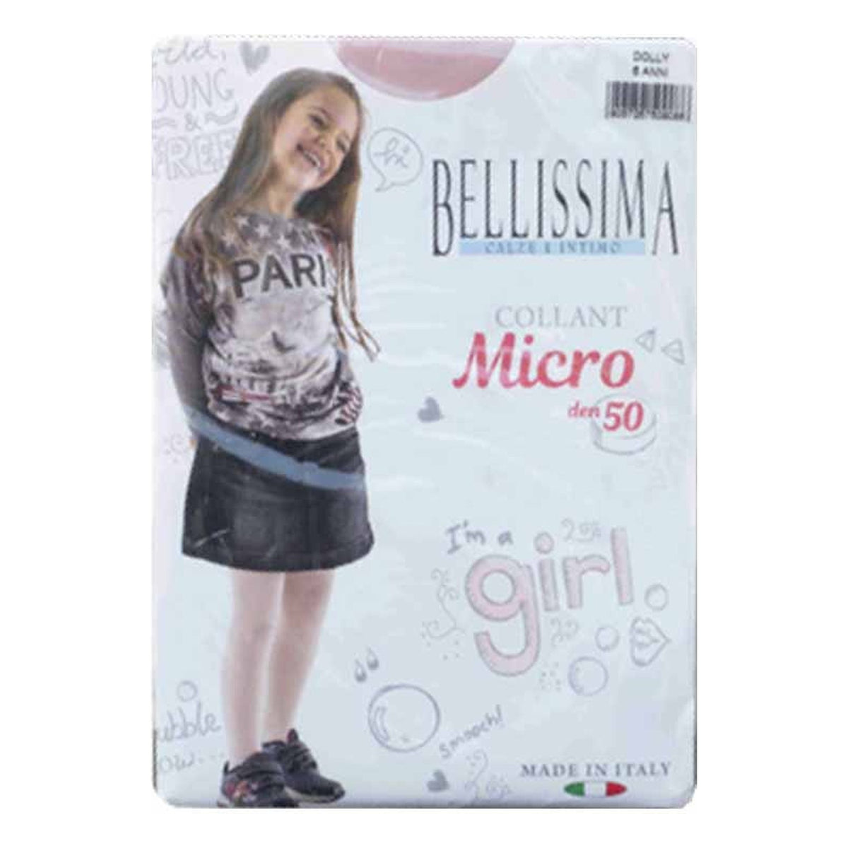 Collant Bellissima Micro 50 Girl paia 6 all'Ingrosso