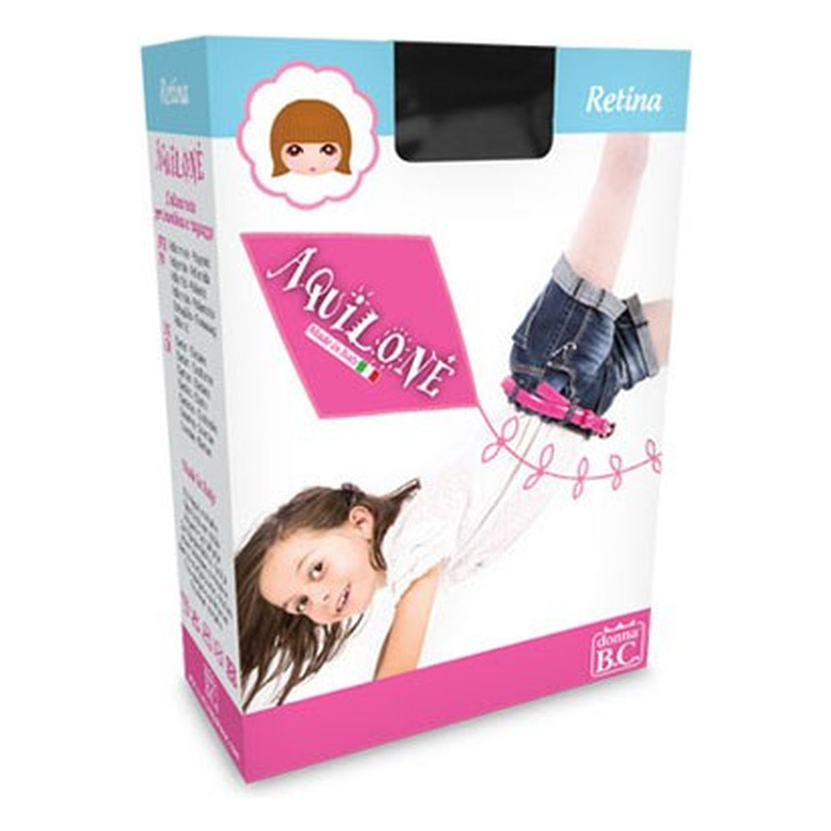 Collant bimba BC RETINA paia 12 all'Ingrosso