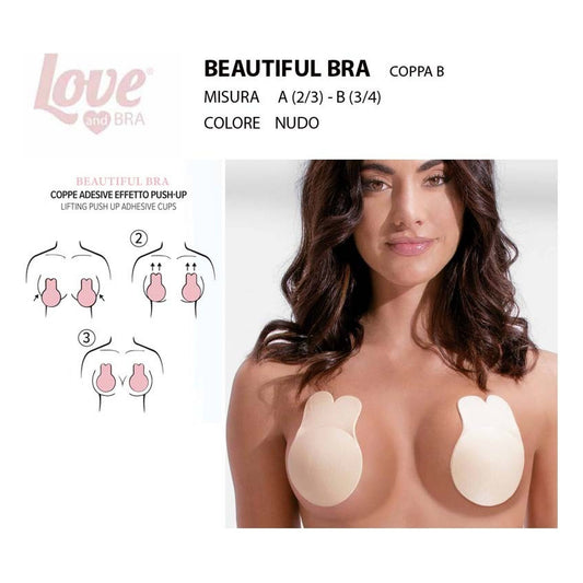 Coppe adesive Love and Bra Beautiful Bra all'Ingrosso