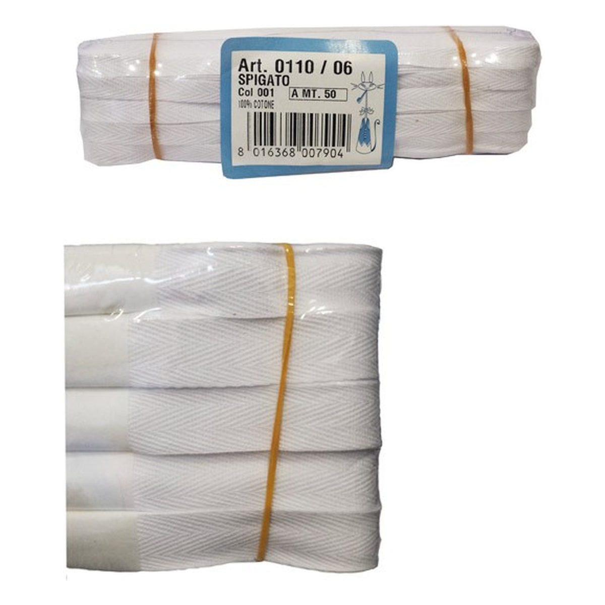 Cordella Spigata mm.6 Pezze 10x5 Metri all'Ingrosso