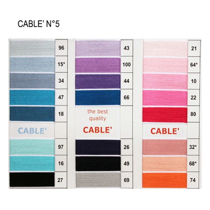 COTONE ISPE CABLÈ 5 GR 50 GOMITOLI 10
