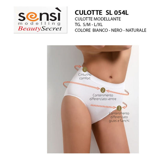 Culotte modellante Sensì art.SL 054 L all'Ingrosso