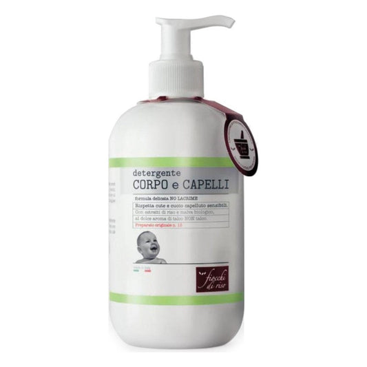 Detergente corpo e capelli Fiocchi di Riso 400 ml all'Ingrosso