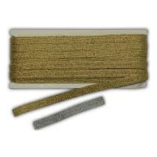 Elastico Treccia Lurex art.300 mm.14 pezze da metri 20 all'Ingrosso