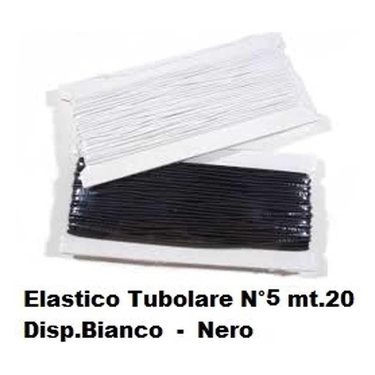 Elastico Tubolare n°5 conf. mt.20 all'Ingrosso