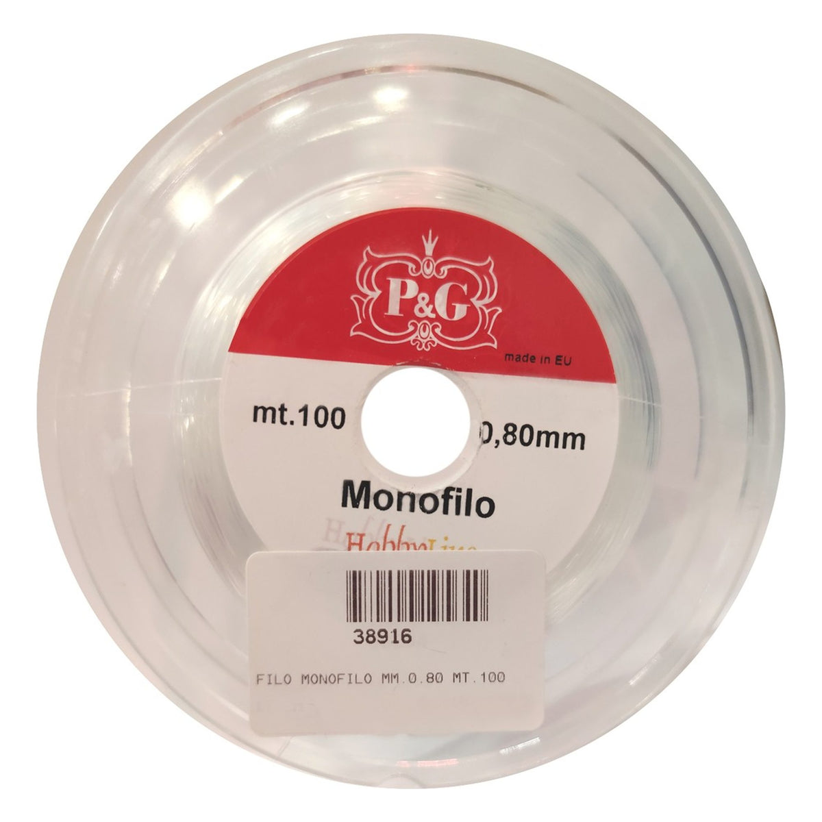 Filo pesca mm 0.80 mt.100 all'Ingrosso