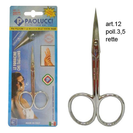 Forbice Manicure Retta Art.12 Pollici 3,5 all'Ingrosso