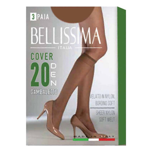 Gambaletto Bellissima Cover 20 Den paia 36 all'Ingrosso