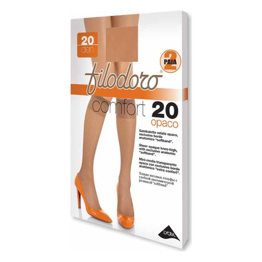 Gambaletto Filodoro Comfort 20 den paia 12 all'Ingrosso