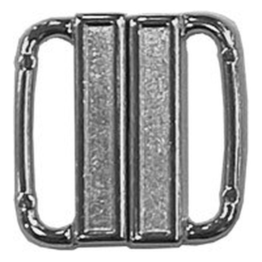 Ganci costume metallo art.16659 Argento mm.25 pezzi 6 all'Ingrosso